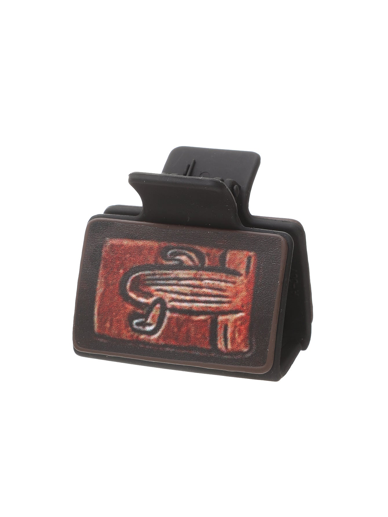 Wholesale Western Style Sunflower Cactus Leather Hair Clip Shark Clip Combination